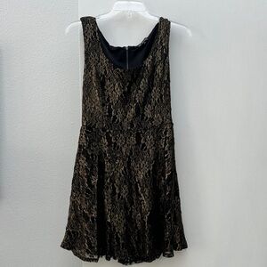 BeBop Black Lace Mini Dress